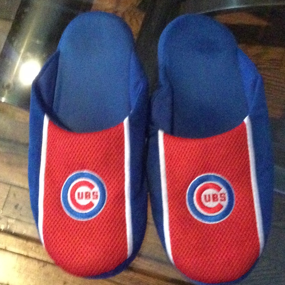 Chicago Cubs slippers men’s